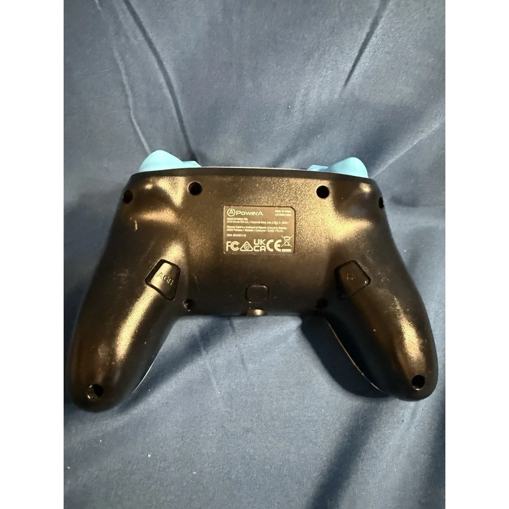Pikachu High Voltage PowerA Enhanced Wired Controller for Nintendo  No USB Wire